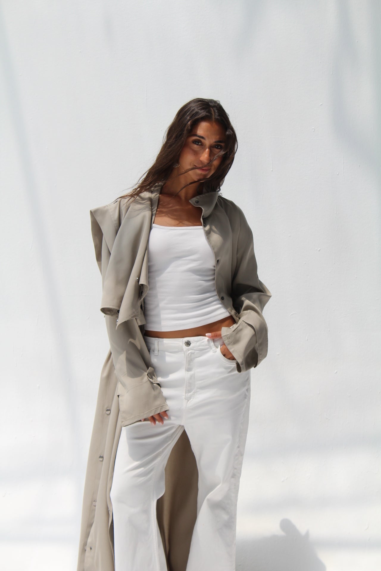 Tensile Flow Summer Coat - Gareig