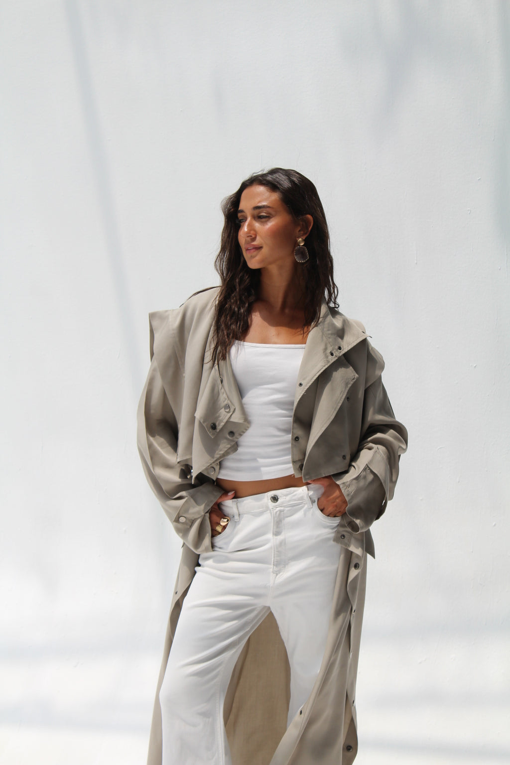 Tensile Flow Summer Coat - Gareig