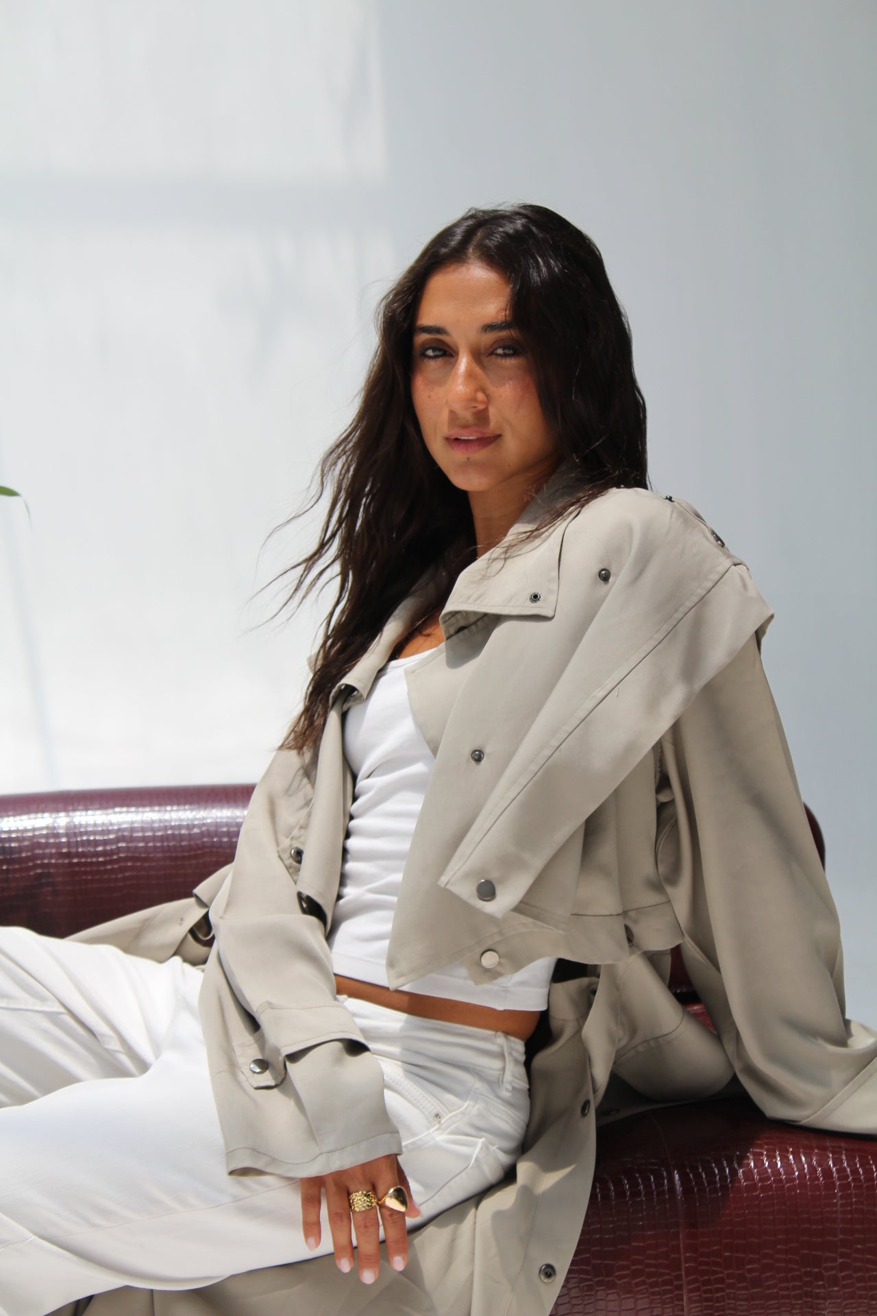 Tensile Flow Summer Coat - Gareig