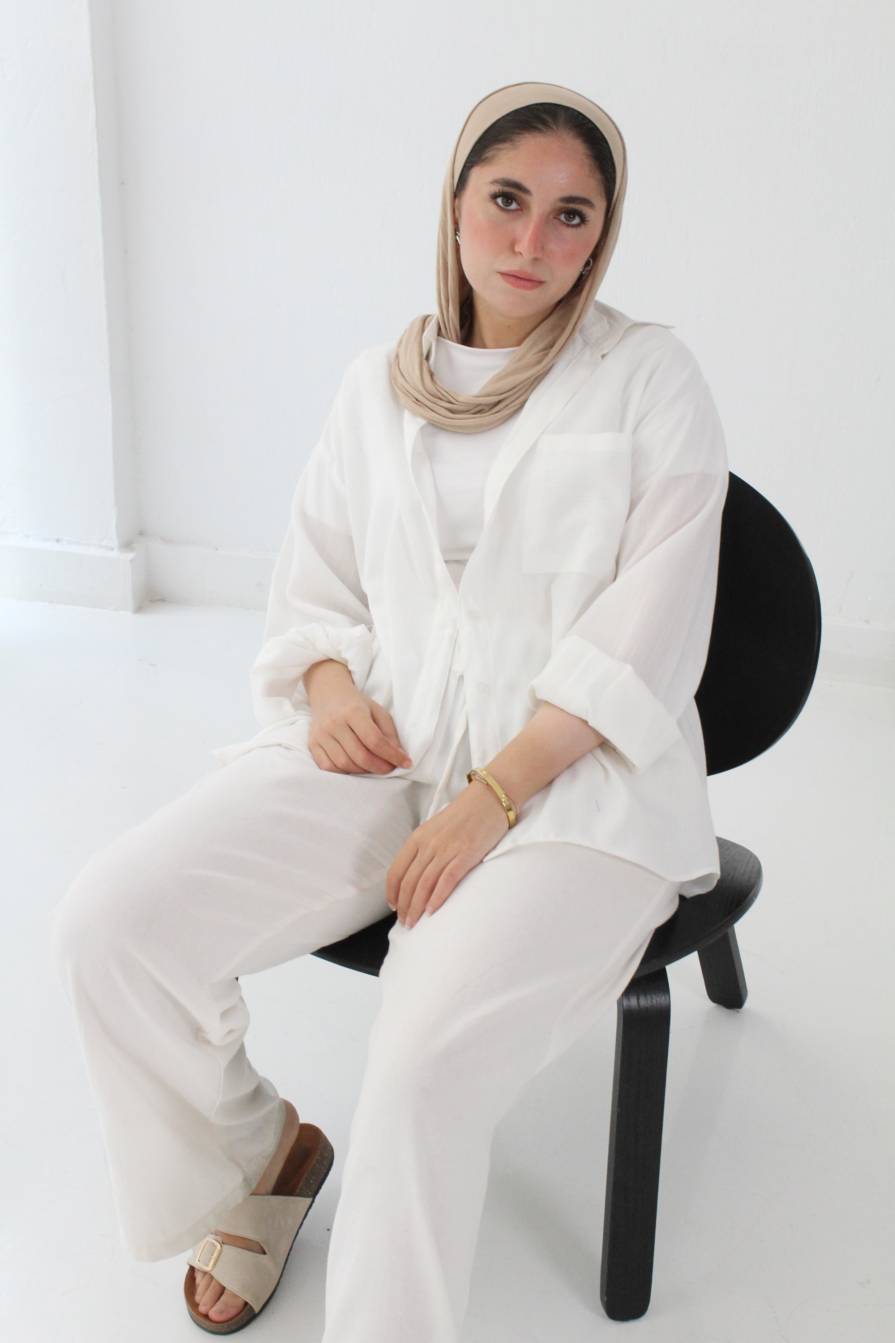 Linen Shirt - Off White
