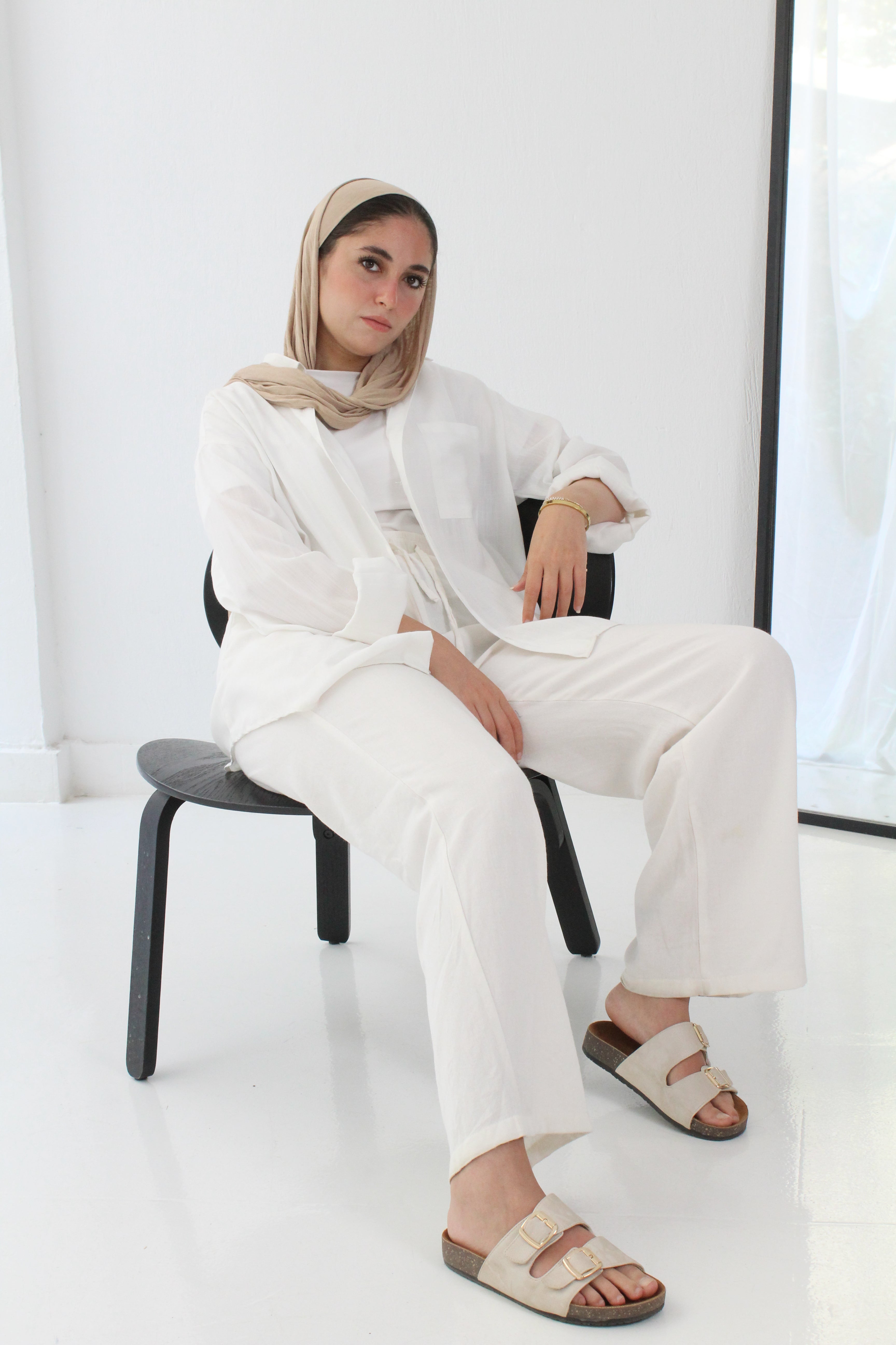 Linen Shirt - Off White