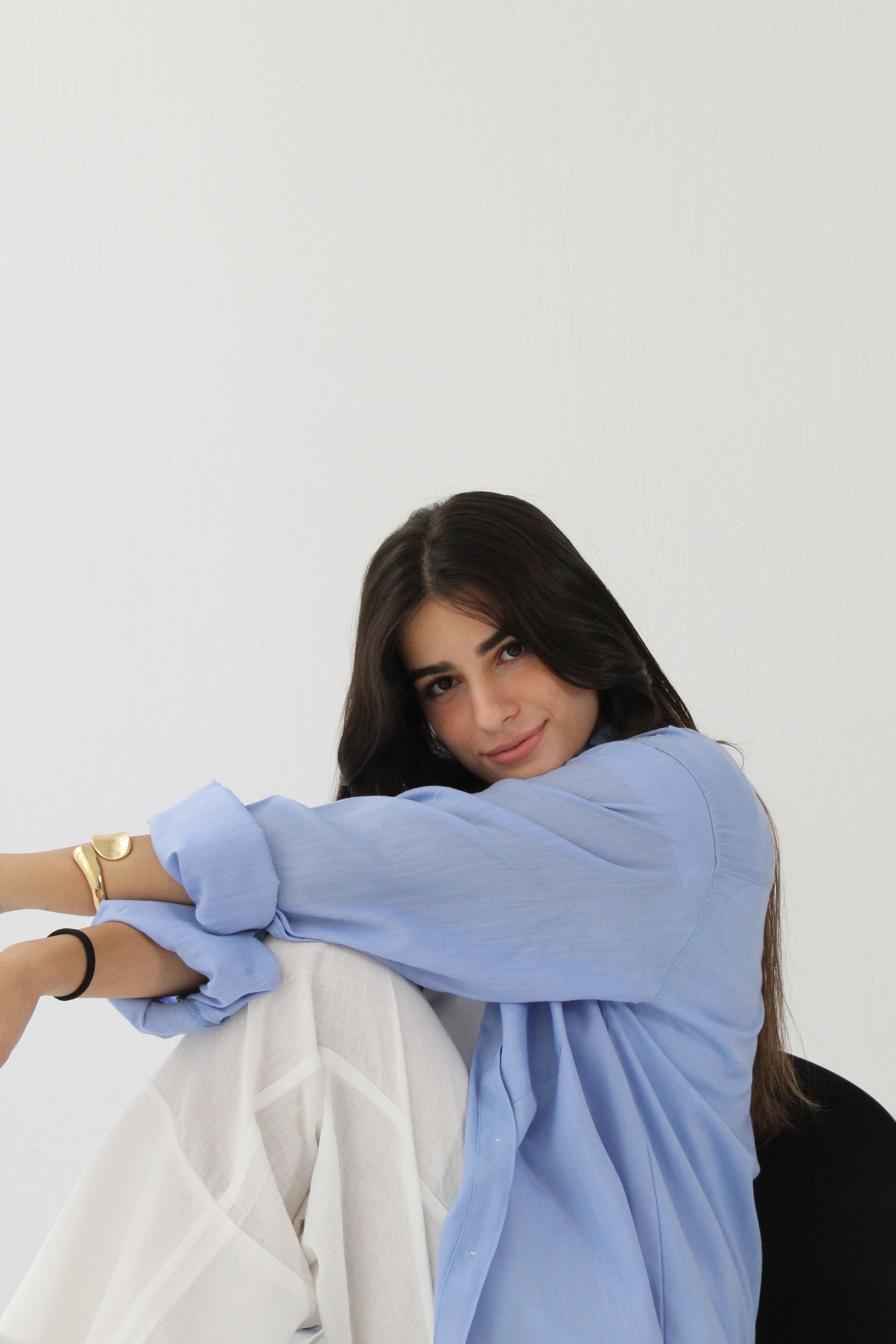 Linen Shirt - Blue