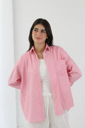 Stripe Shirt - Foushia