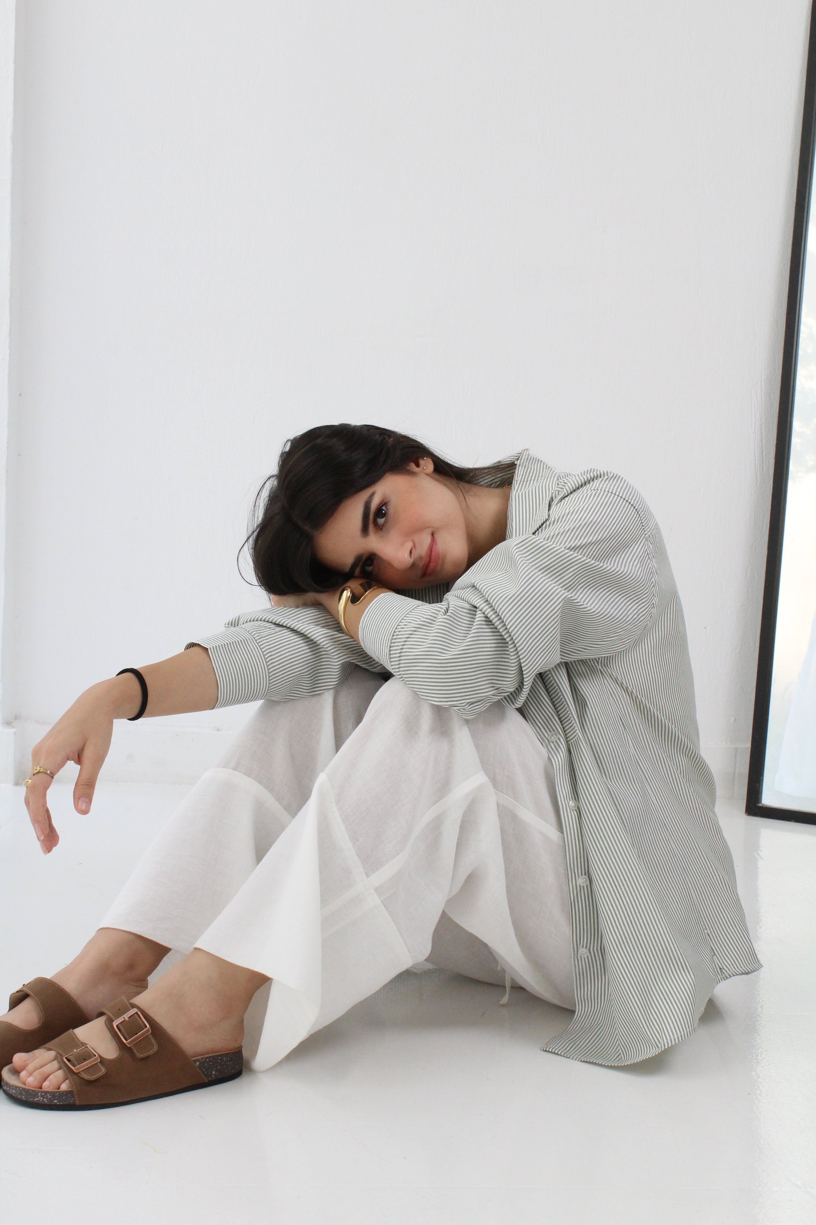 Stripe Shirt - Olive