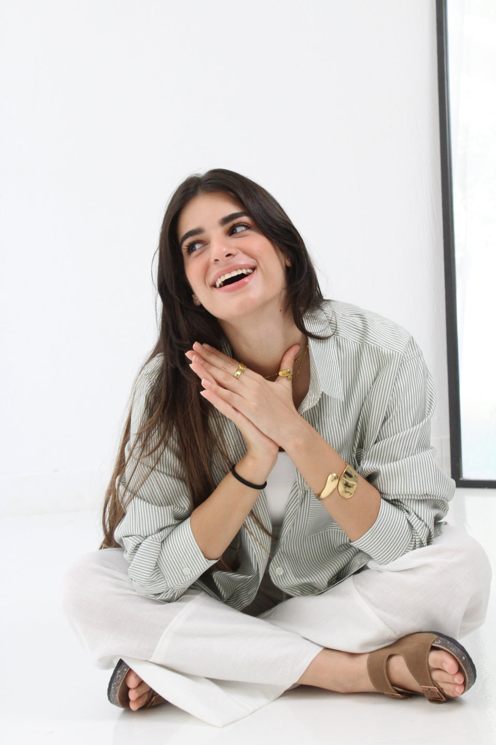 Stripe Shirt - Olive