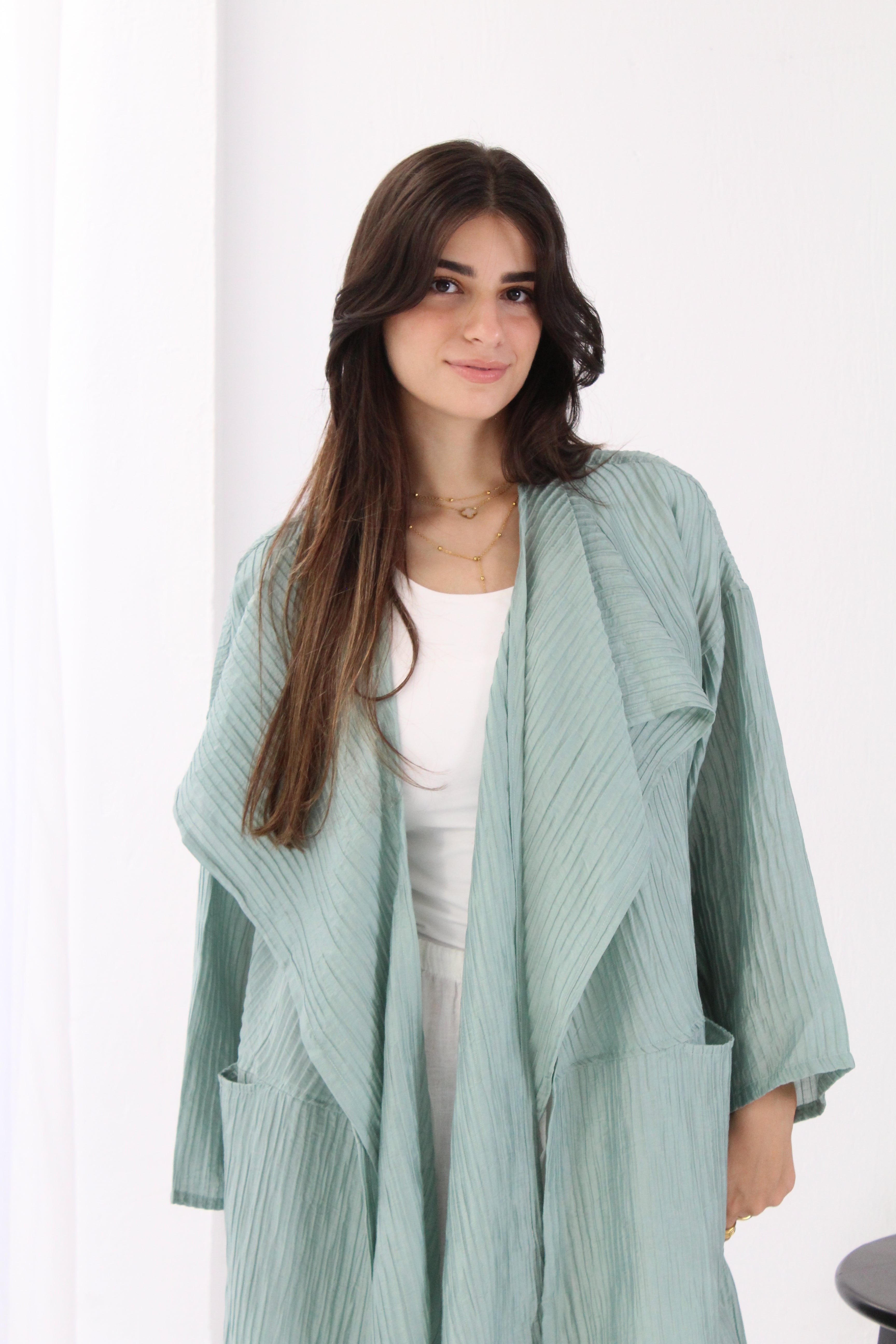 Jakar kimono - Mint Blue