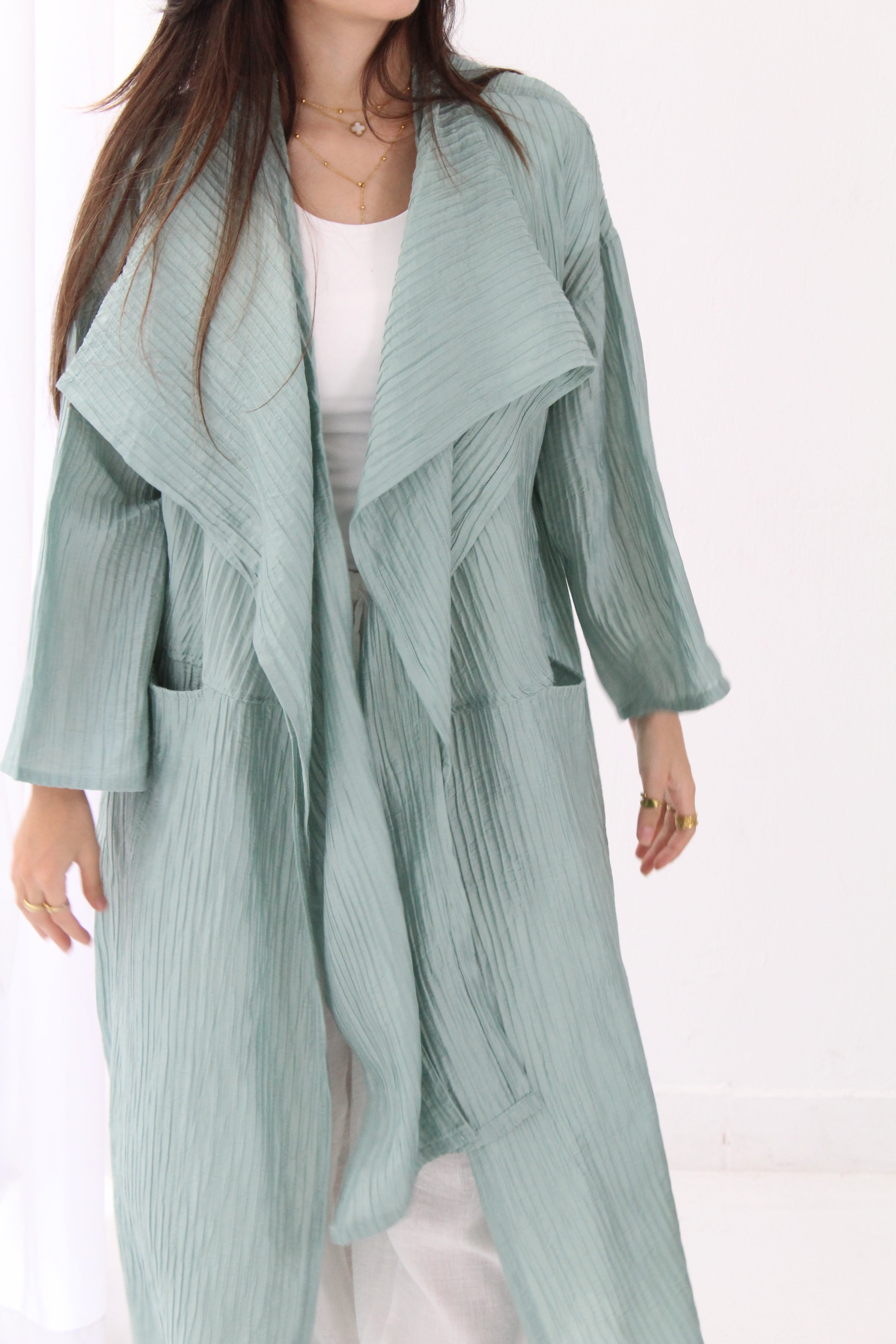 Jakar kimono - Mint Blue