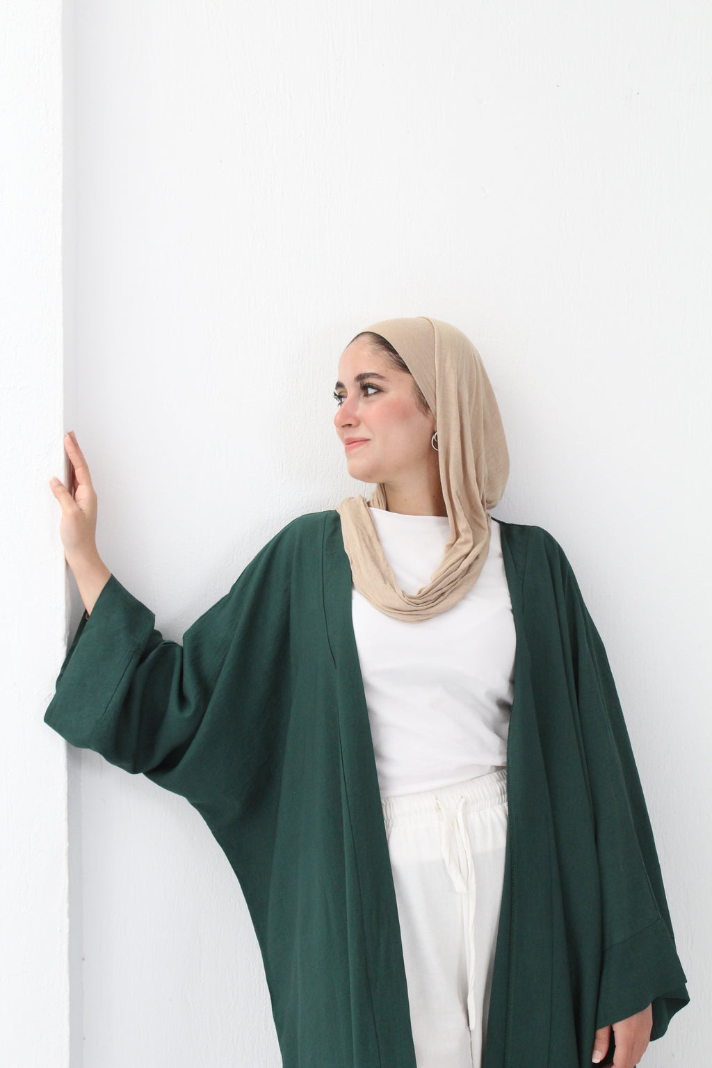 Linen Kimono - Green