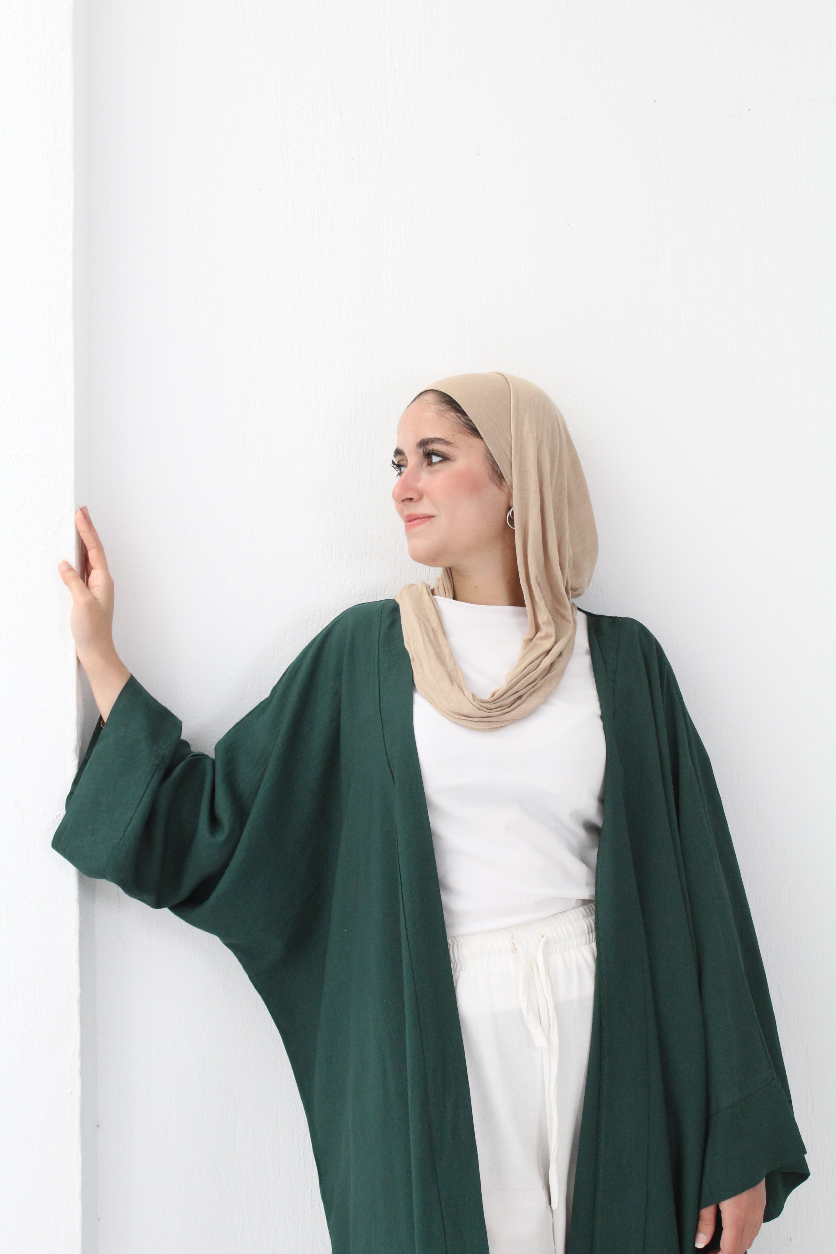 Linen Kimono - Green