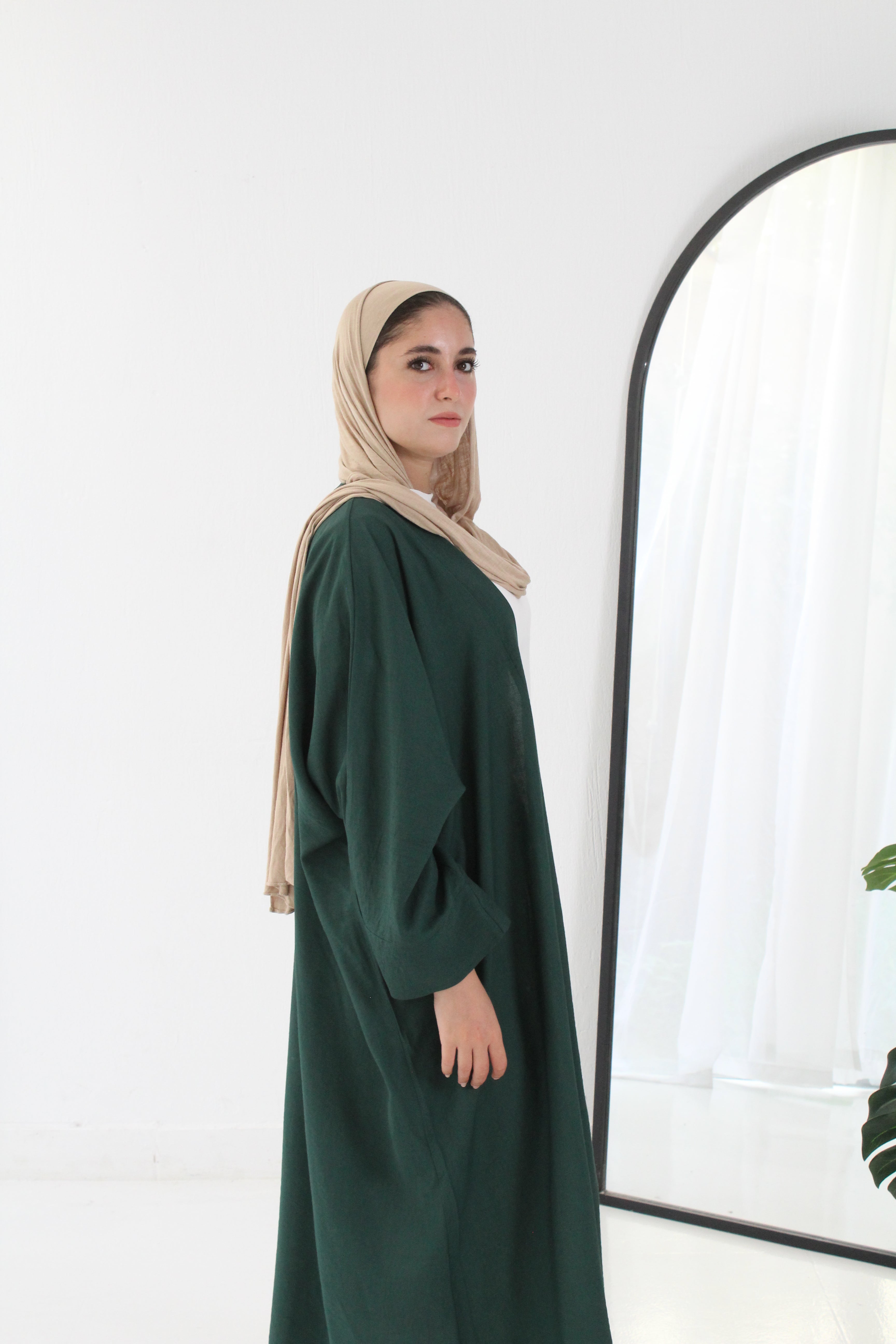 Linen Kimono - Green