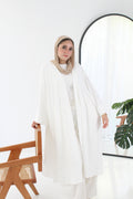 Linen Kimono - White