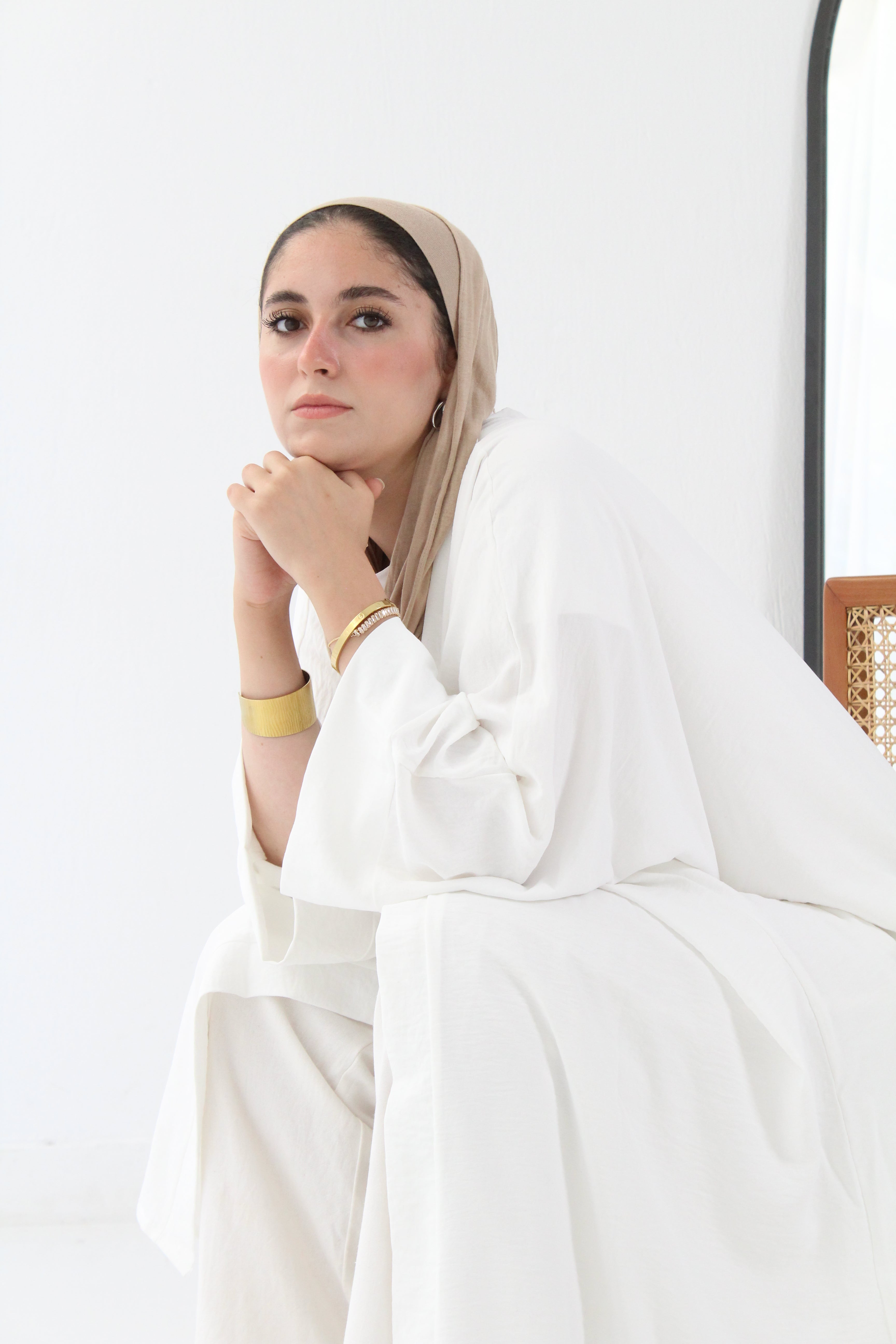 Linen Kimono - White